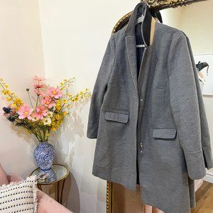 Topshop Gray Coat/ Peacoat / Size 8
